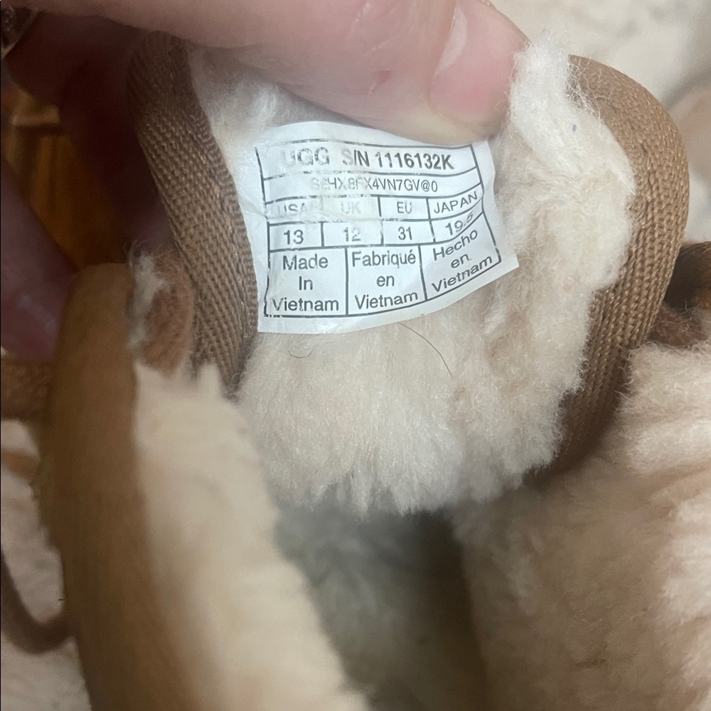 UGG Chestnut Sheepskin Boots